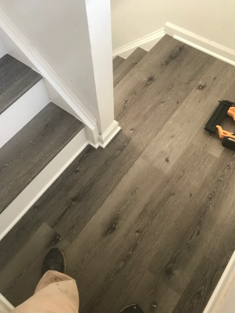 Professional Staircase Flooring Installation Charlotte-314-INSTALL.com, LLC