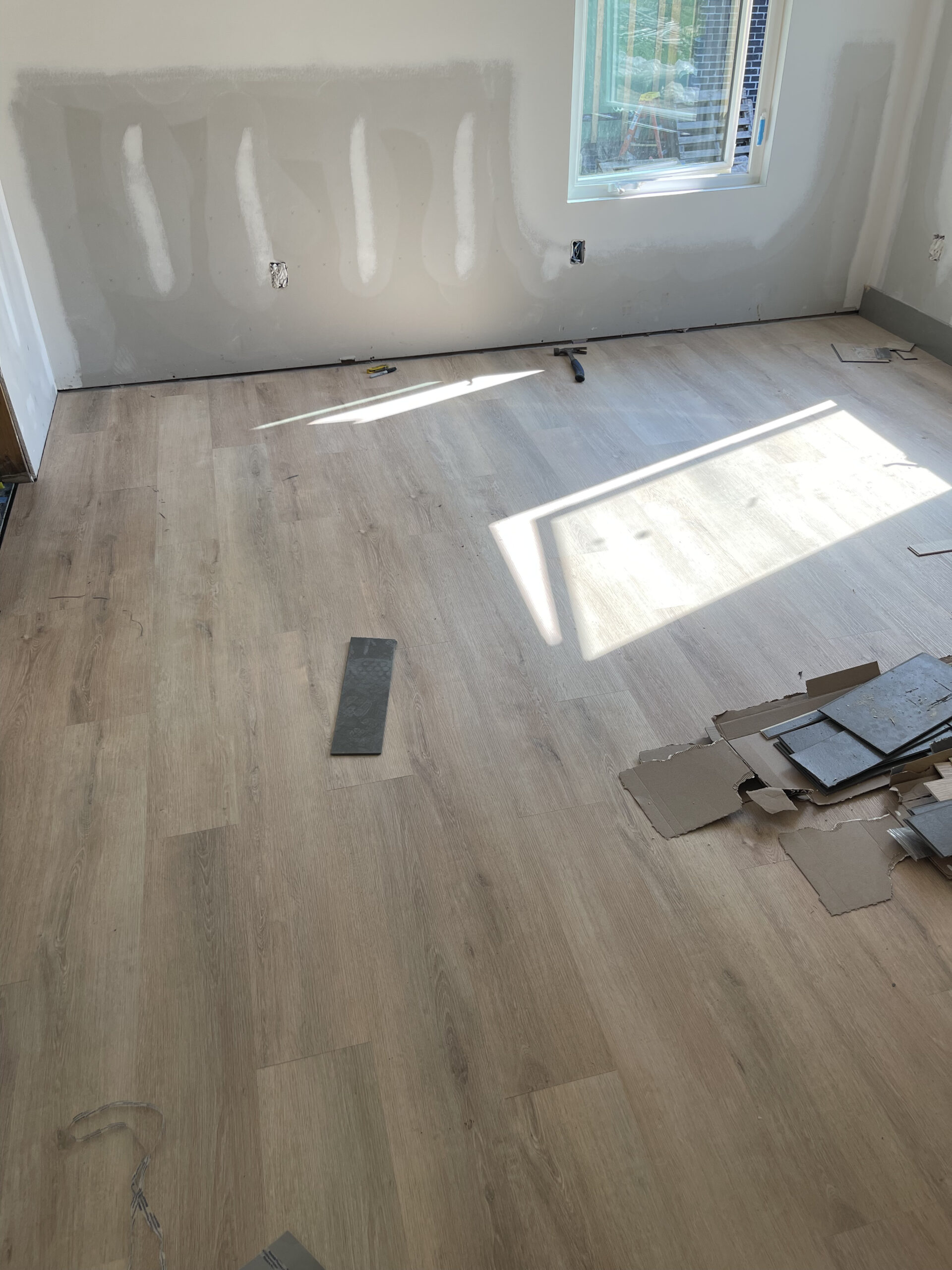 2023 07 03 Greensboro NC 2800SF LVP Installation bedroom after 2