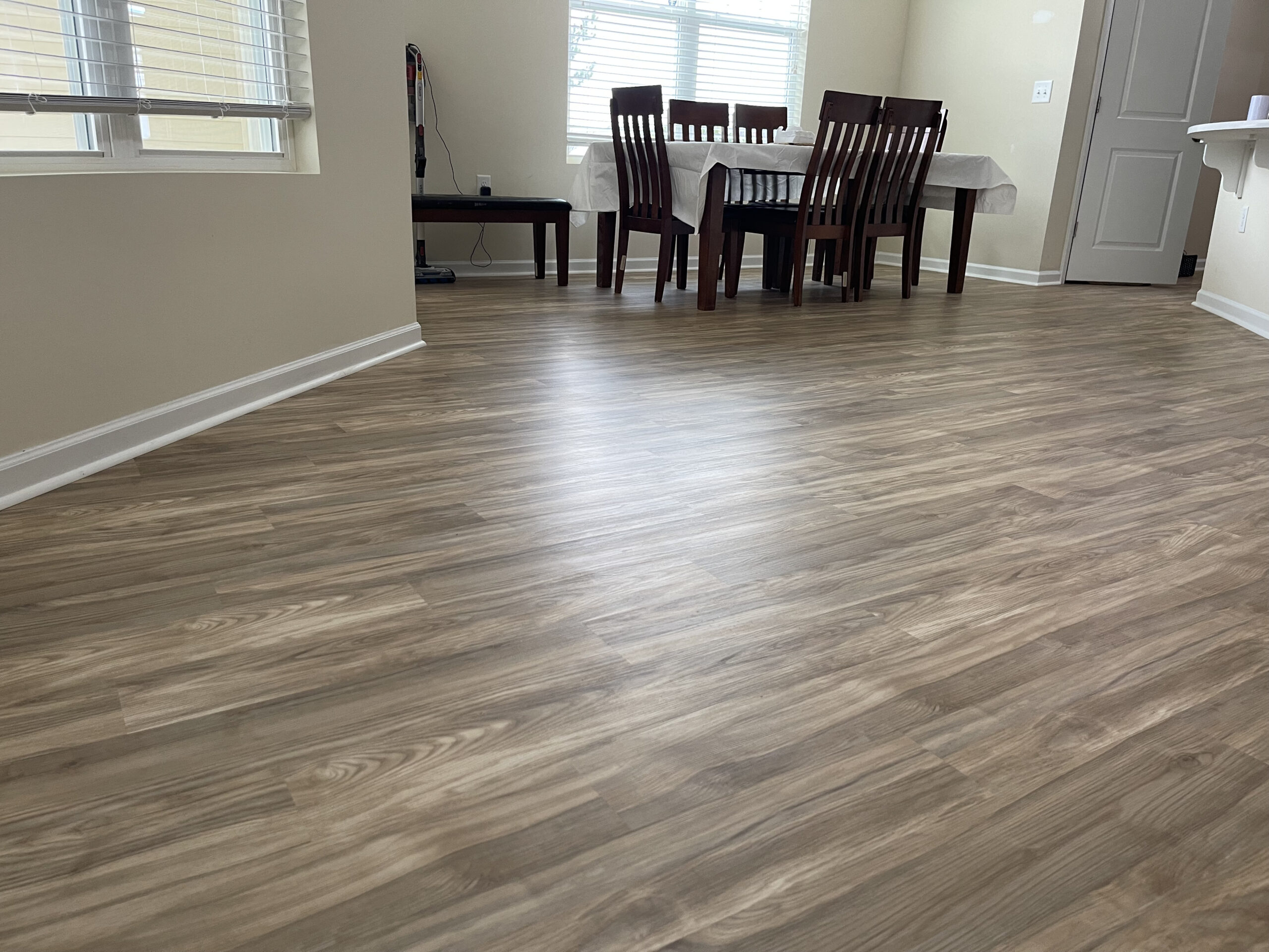 2024 01 07 Durham Morrisville NC LVP Installation 1300sf kitchen after 4